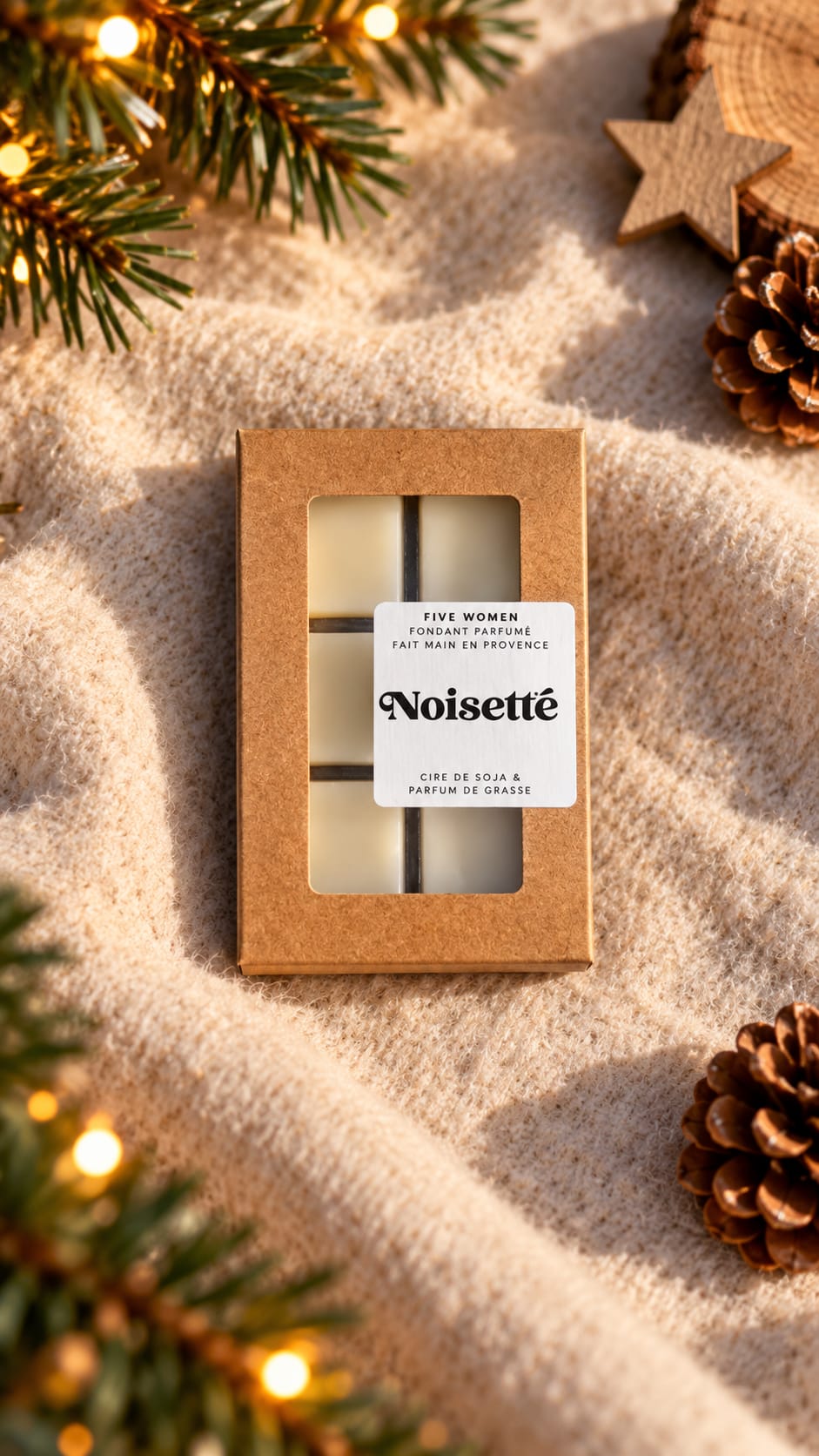 Fondants parfumés Noisette 