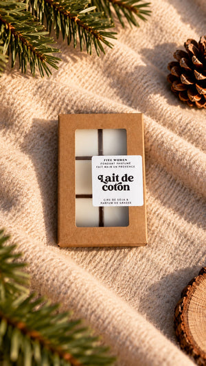 Fondants parfumés Lait de coton 