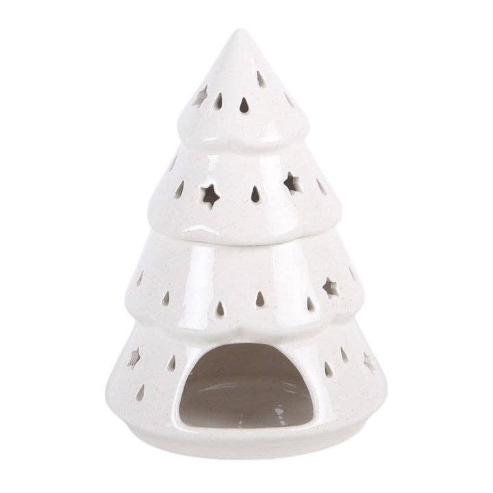 Brûleur d'huile de Noël — Sapin blanc d'hiver 