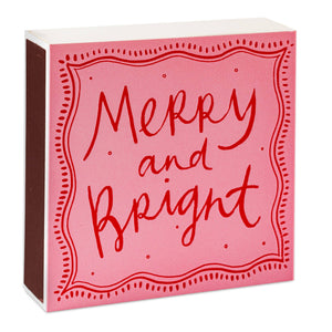 Boîte d'allumettes - Merry & Bright 