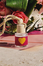 Diffuseur de parfum pour voiture Saint-Valentin - Senteur Néroli motif Coeur 💛 