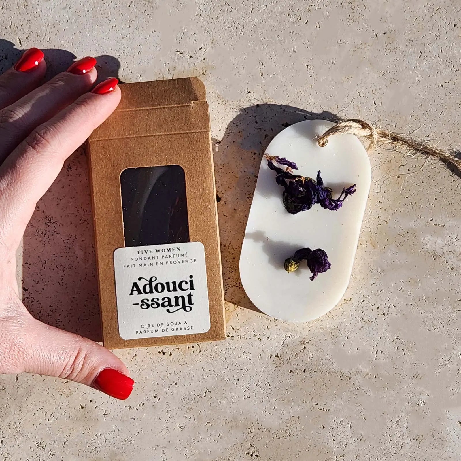 Suspension de cire parfumée - Adoucissant 