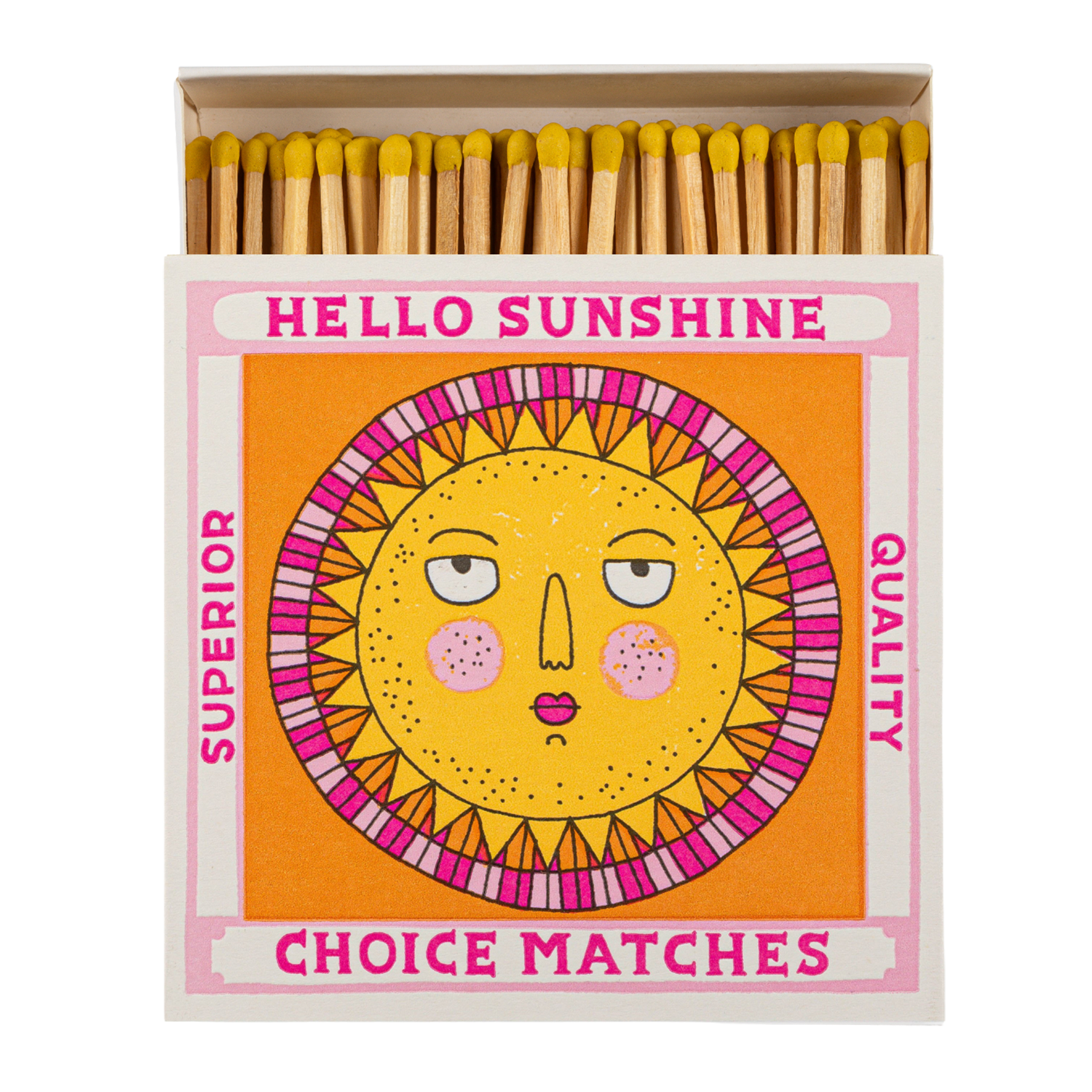 Boîte d'allumettes - Hello Sunshine 