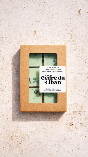 Fondants parfumés - senteur Cèdre du Liban 
