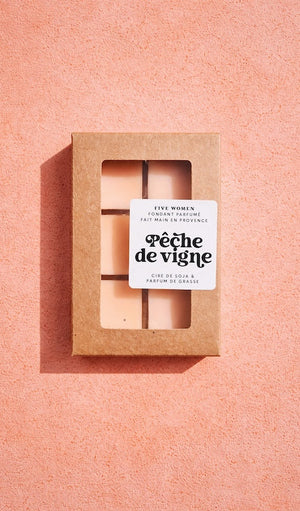 Fondants parfumés - senteur Pêche de vigne 