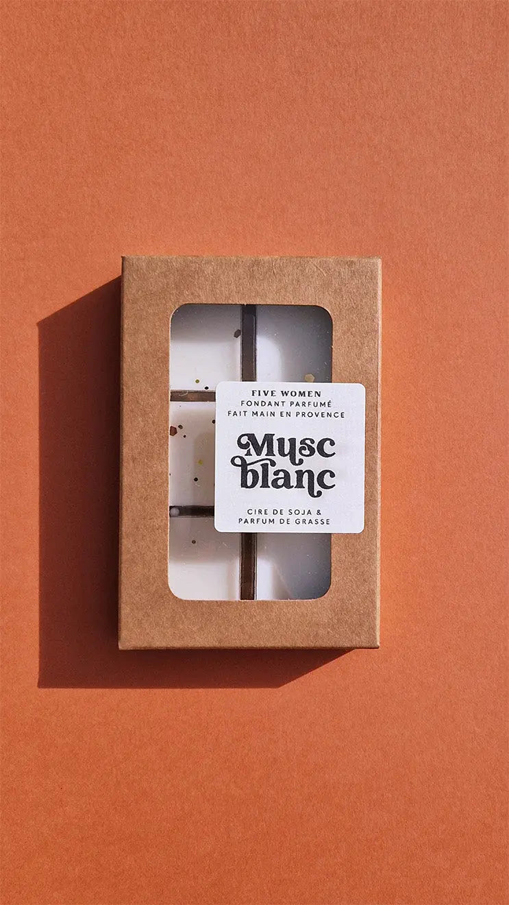 Fondants parfumés - senteur Musc blanc 