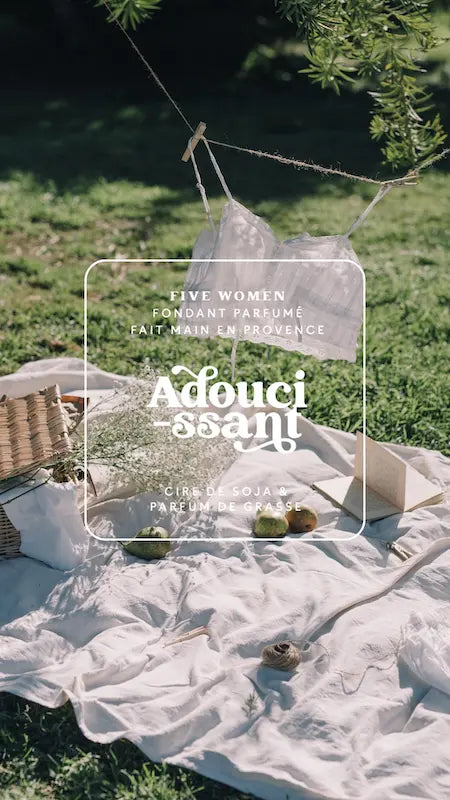 Suspension de cire parfumée - Adoucissant 