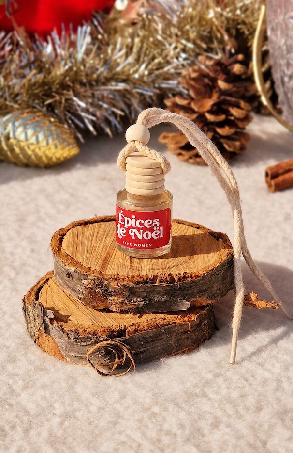 Diffuseur de parfum pour voiture Épices de Noël 