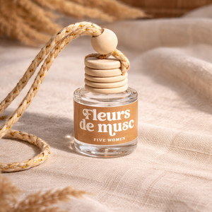 Diffuseur de parfum pour voiture - Fleurs de musc 