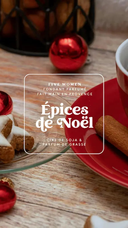 Fondants parfumés - senteur Épices de Noël 