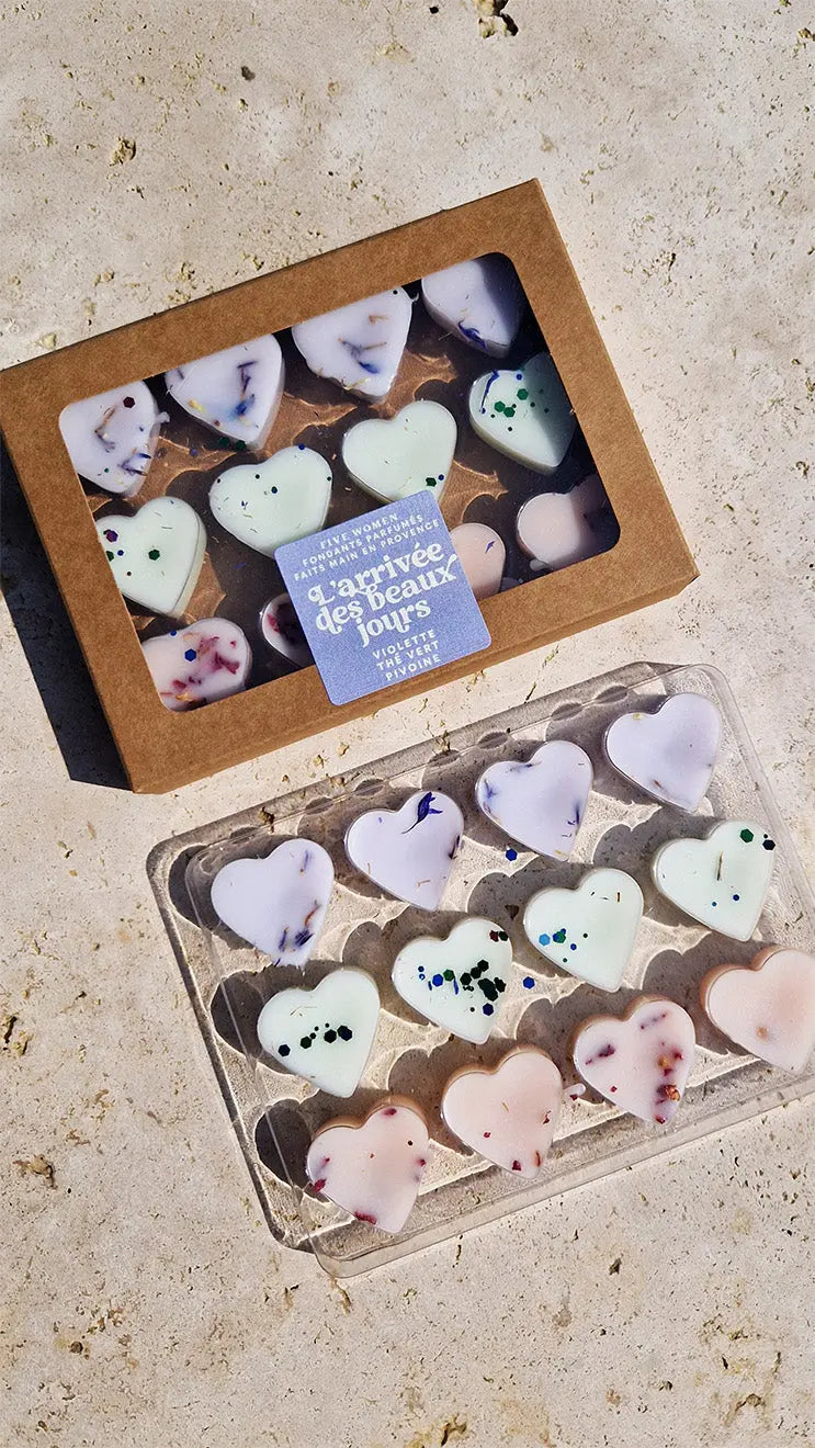 Coffret 3 senteurs Fondants parfumés - L'arrivée des beaux jours 
