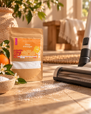 Poudre parfumée pour aspirateur Fleur d'oranger 100g 