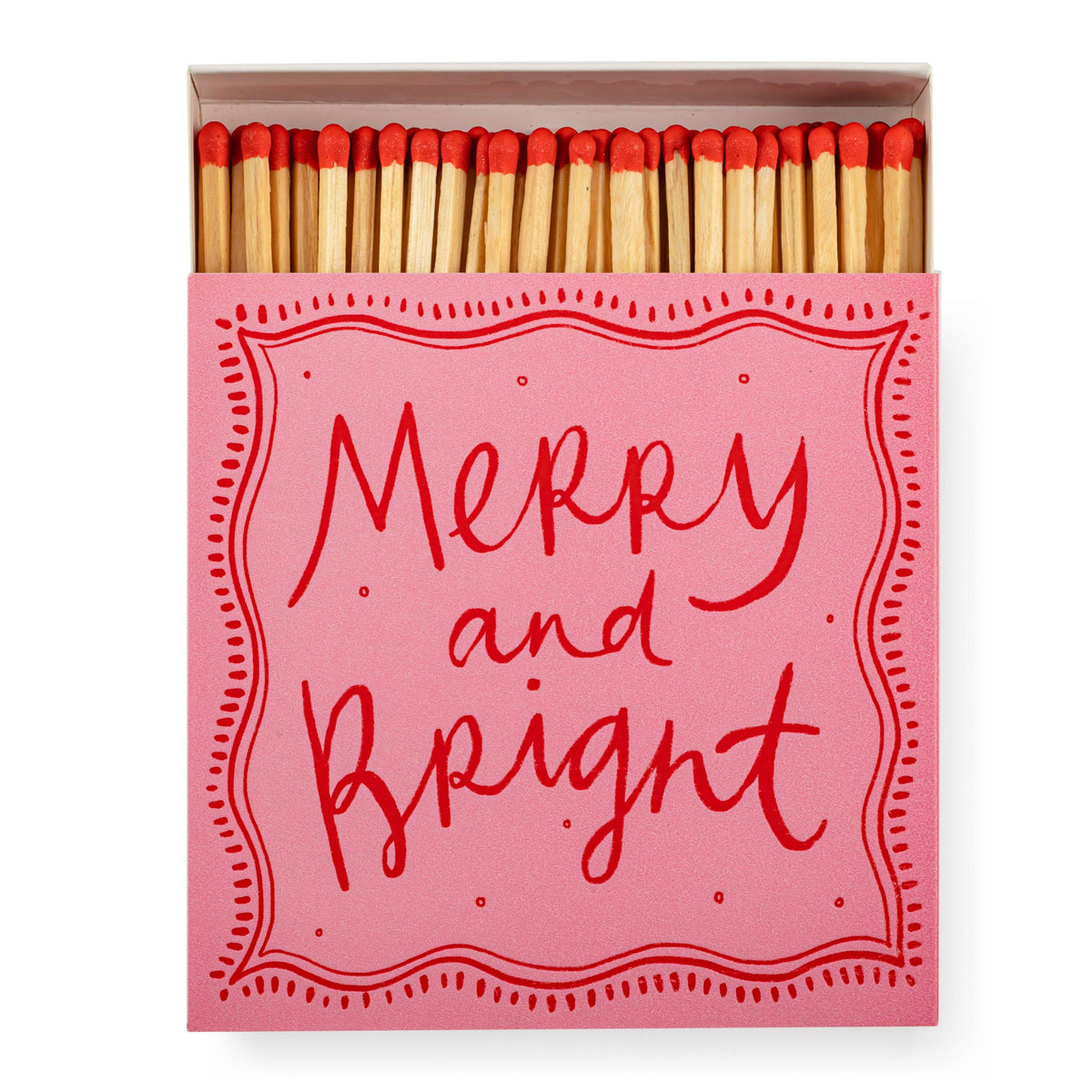 Boîte d'allumettes - Merry & Bright 