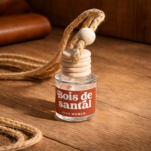 Diffuseur de parfum pour voiture Bois de santal Five Women