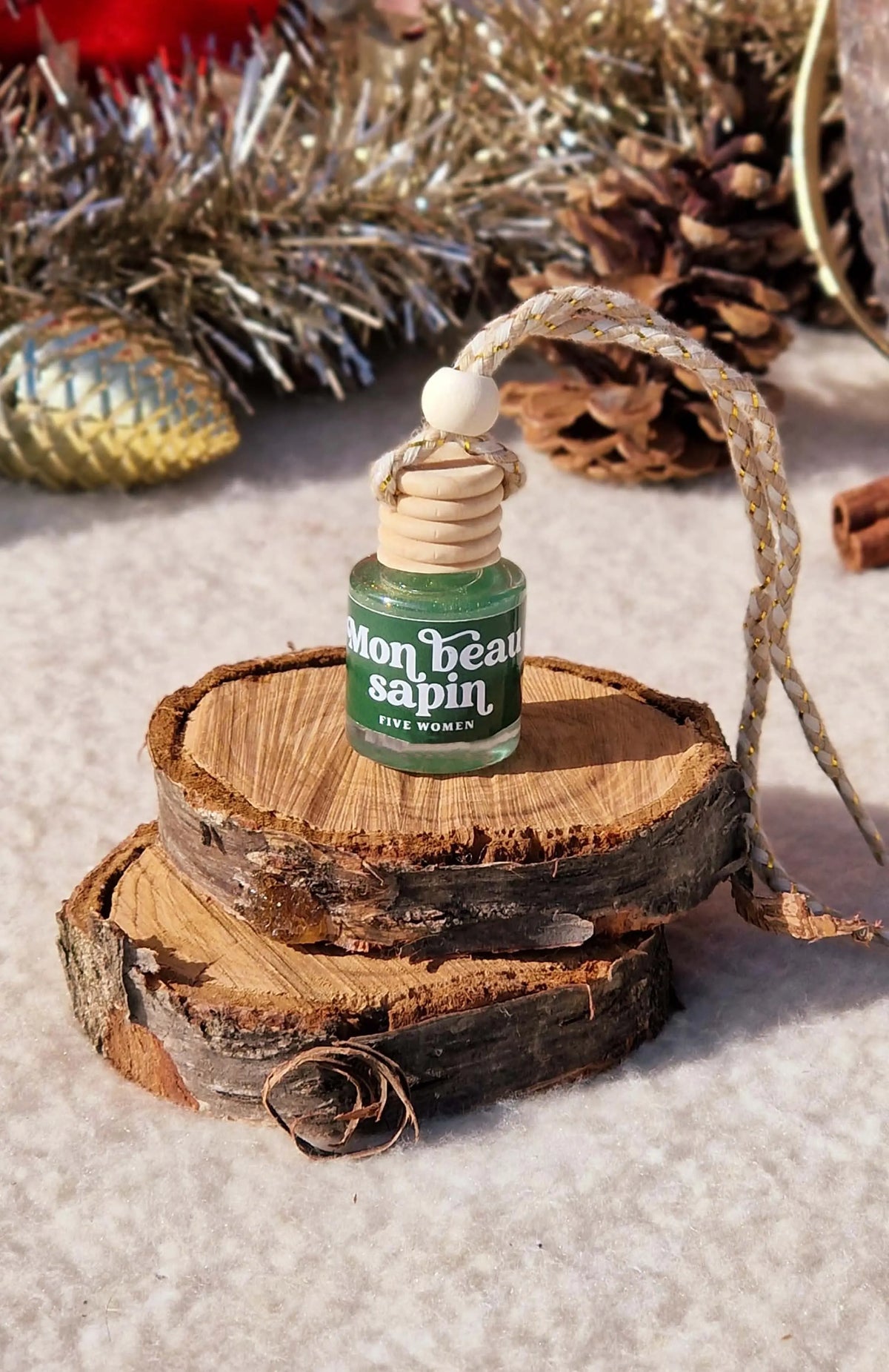 Diffuseur de parfum pour voiture Mon beau sapin Five Women