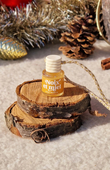 Diffuseur de parfum pour voiture Noix & Miel Five Women