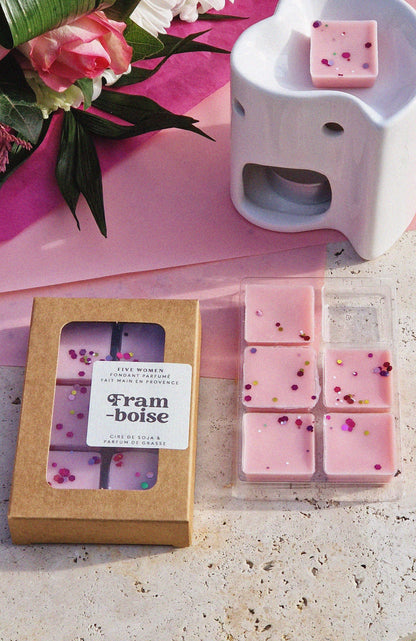 Fondants parfumés Framboise Five Women