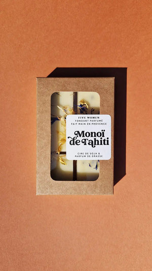 Fondants parfumés Monoï de Tahiti Five Women