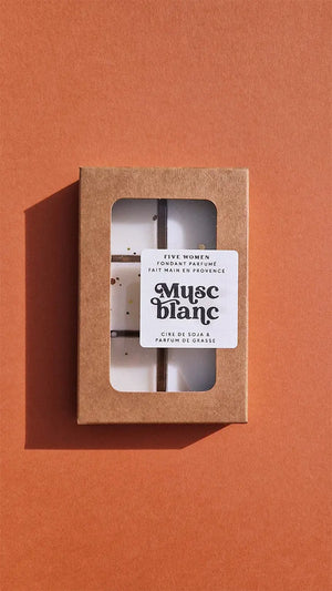 Fondants parfumés Musc blanc Five Women