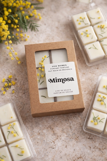 Fondants parfumés - senteur Mimosa 