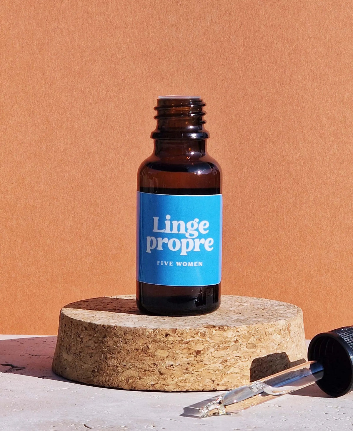 Huile parfumée Linge propre avec pipette compte-gouttes