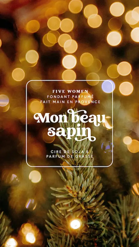Illustration boisée de la senteur Mon beau sapin