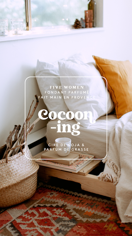 Illustration chaleureuse de la senteur Cocooning