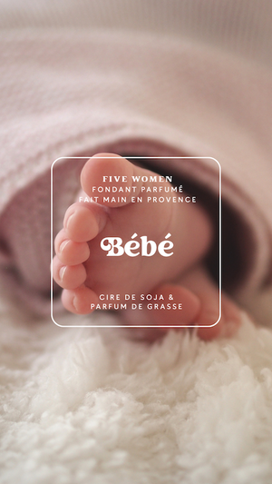 Illustration douce de la senteur Bébé