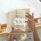 Illustration douce de la senteur Musc blanc