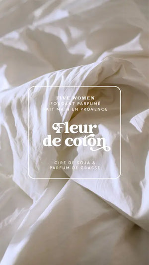 Illustration florale de la senteur Fleur de coton
