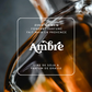 Illustration orientale de la senteur Ambre